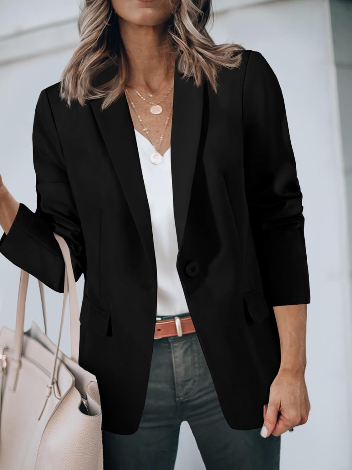 Detalle 2 de Cicy Bell Casual Women's Jacket with Front Slit