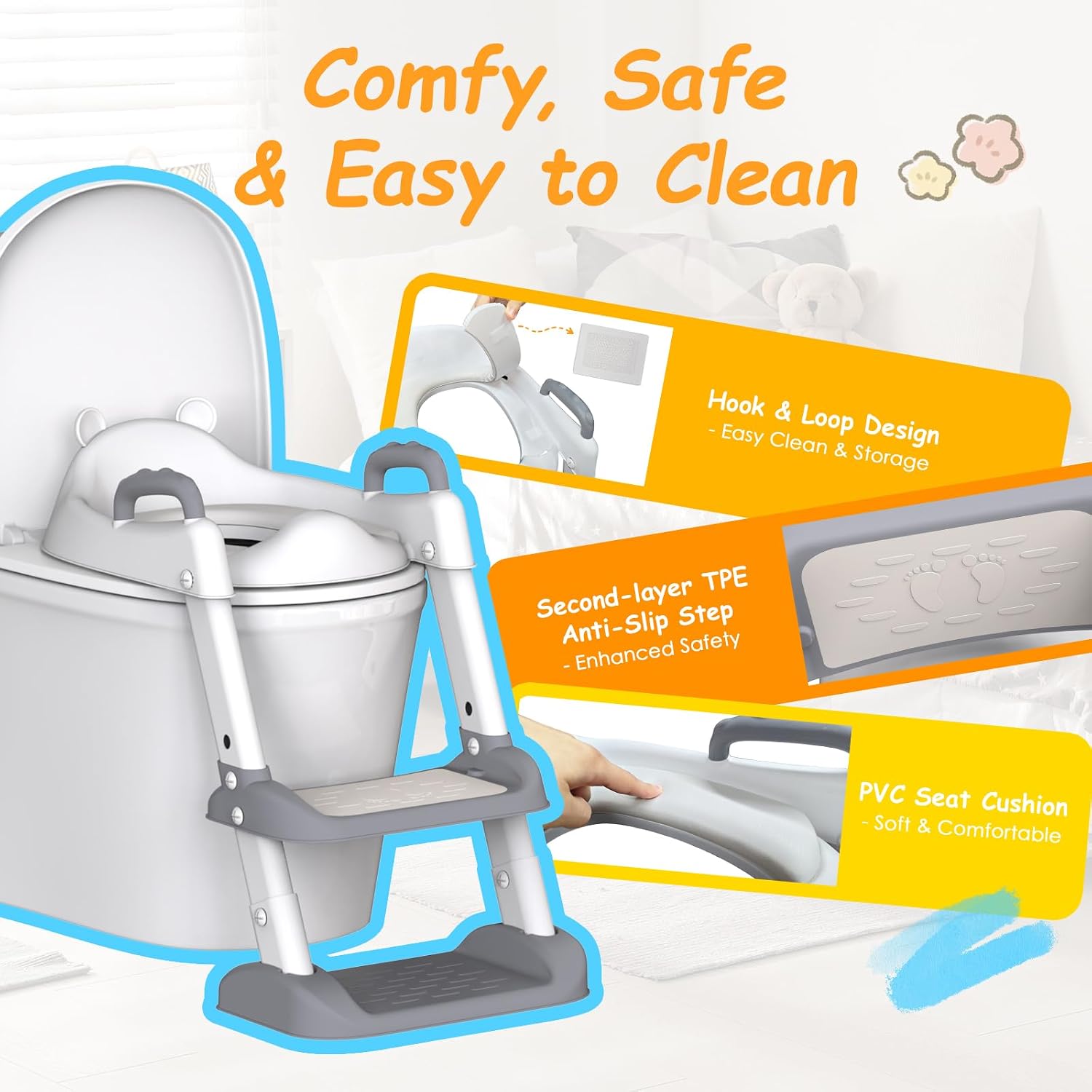 Detalle de HBTower Potty Training Seat