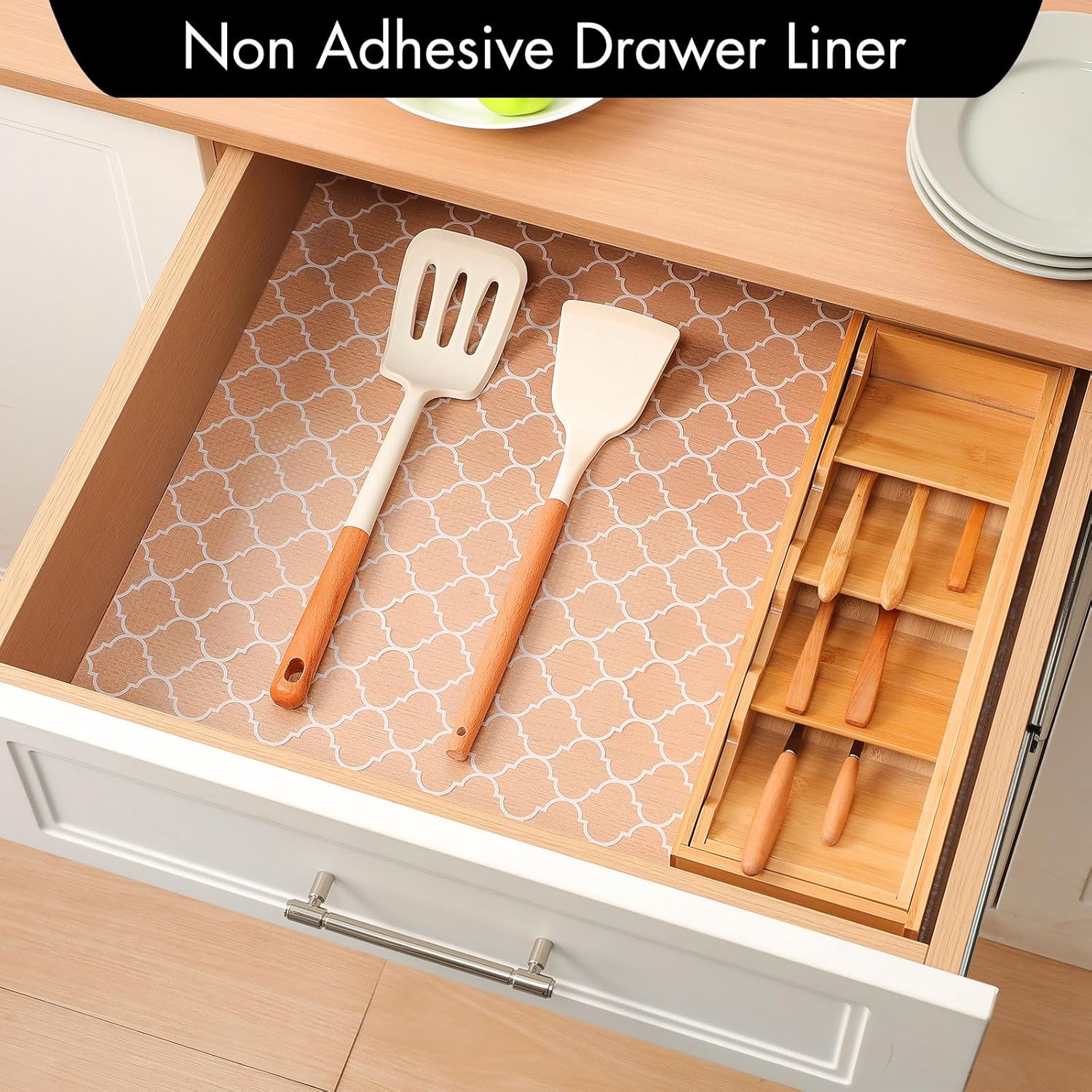 Thumbnail 1 de Cooyes Shelf Liner 17.7" x 78.7" for Cabinets