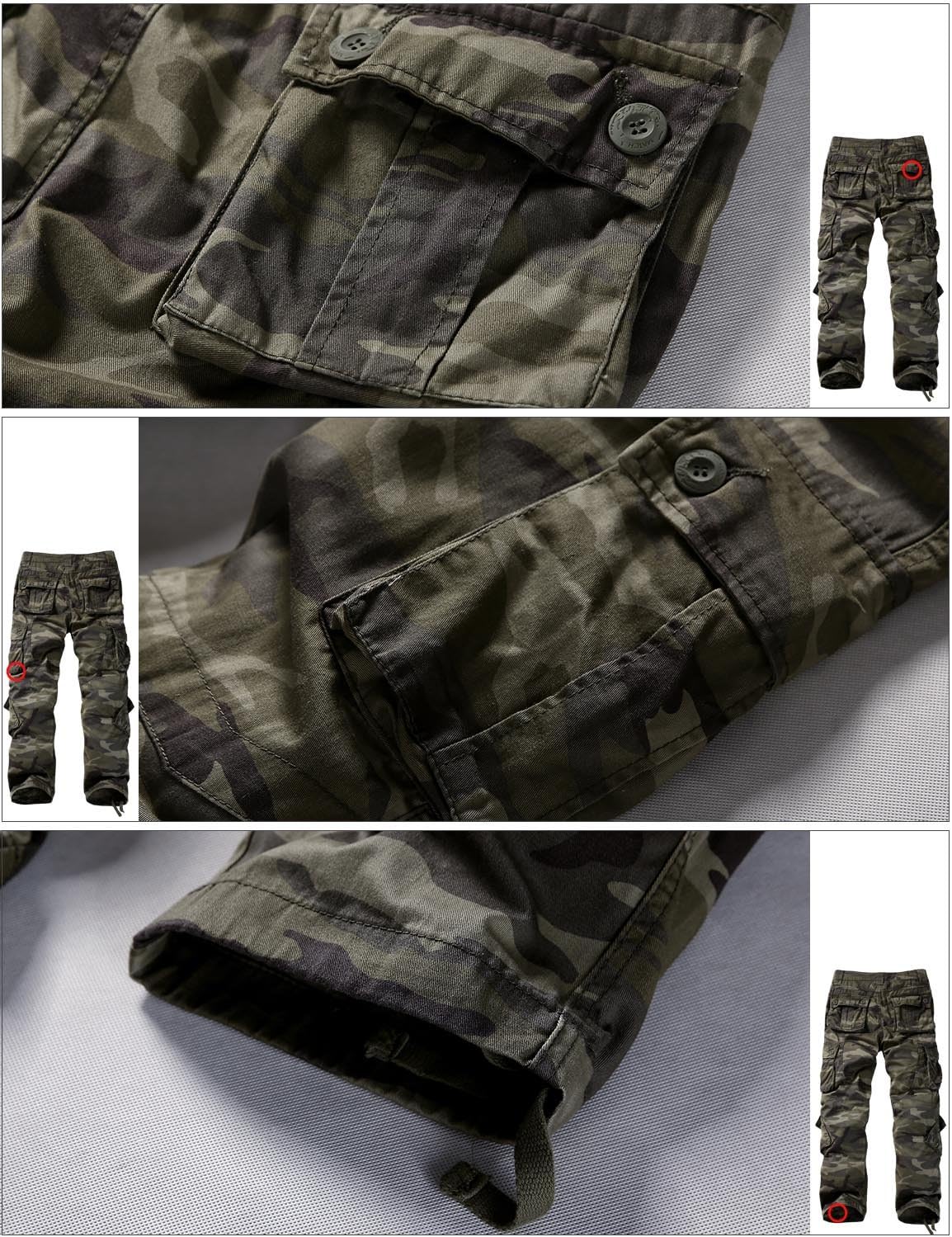 Thumbnail 4 de Match Wild Cargo Pants Regular Fit