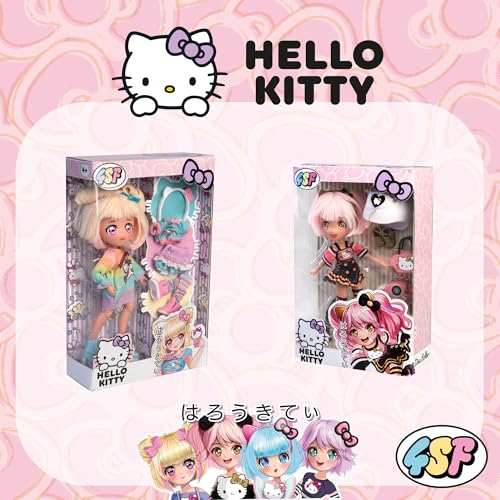 Thumbnail 6 de Famosa 4SF Hello Kitty Manga Fashion Unicorns, muñeca 19,5 cm