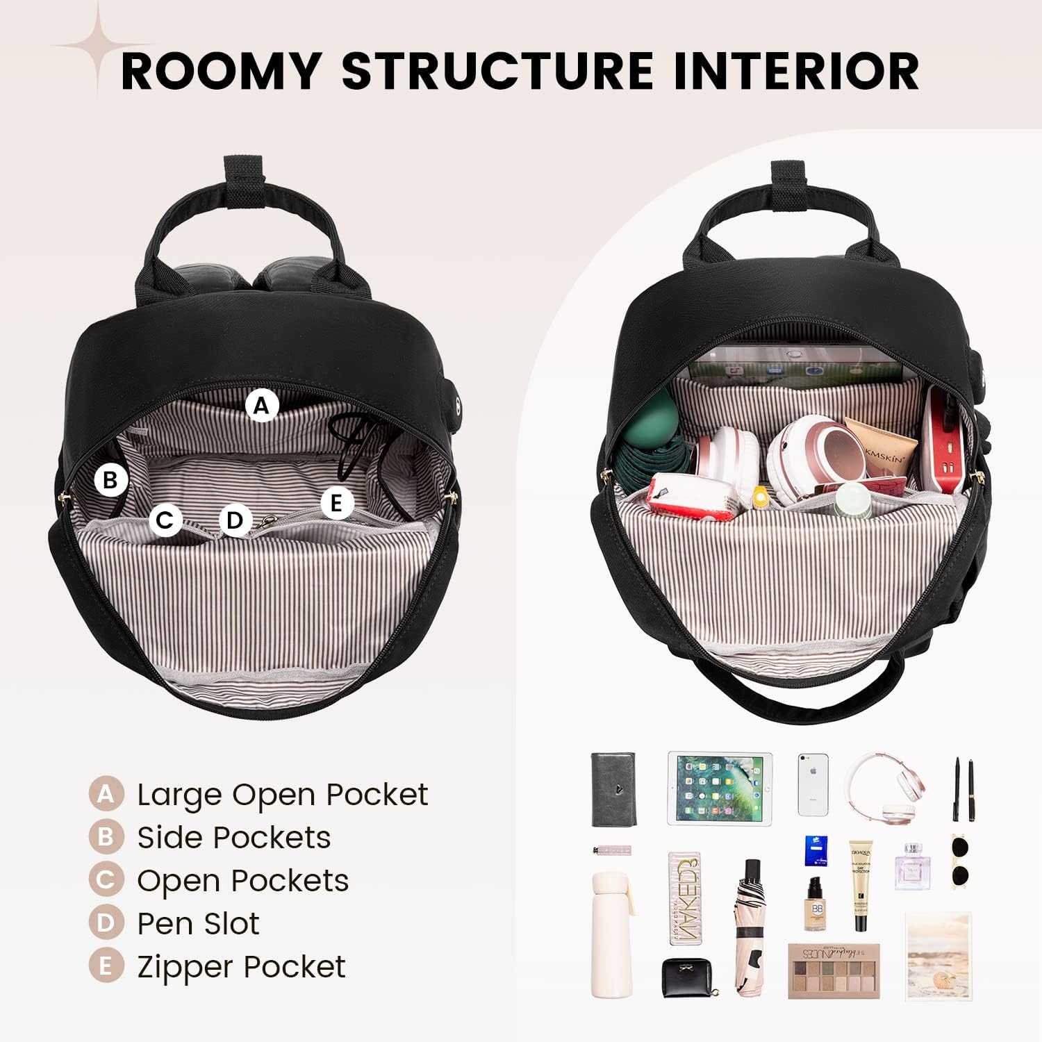 Thumbnail 2 de LOVEVOOK mini rucksack bag, 23 x 31 cm