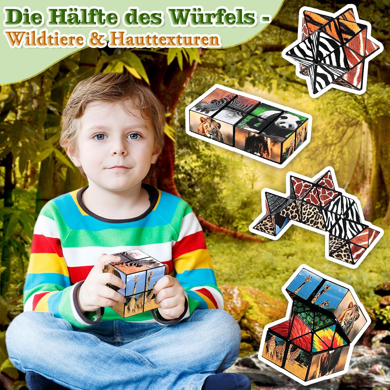 Thumbnail 2 de Sternenwürfel Zauberwürfel Set 5,6 cm