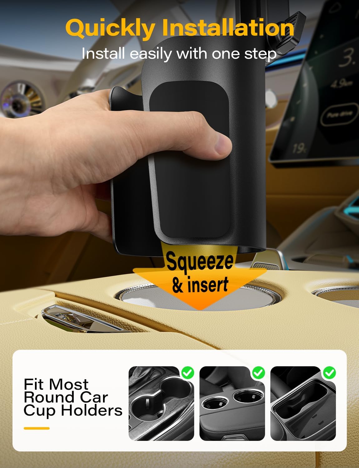 Thumbnail 3 de TAZENI 2-in-1 Cup Phone Holder 4.7-7"