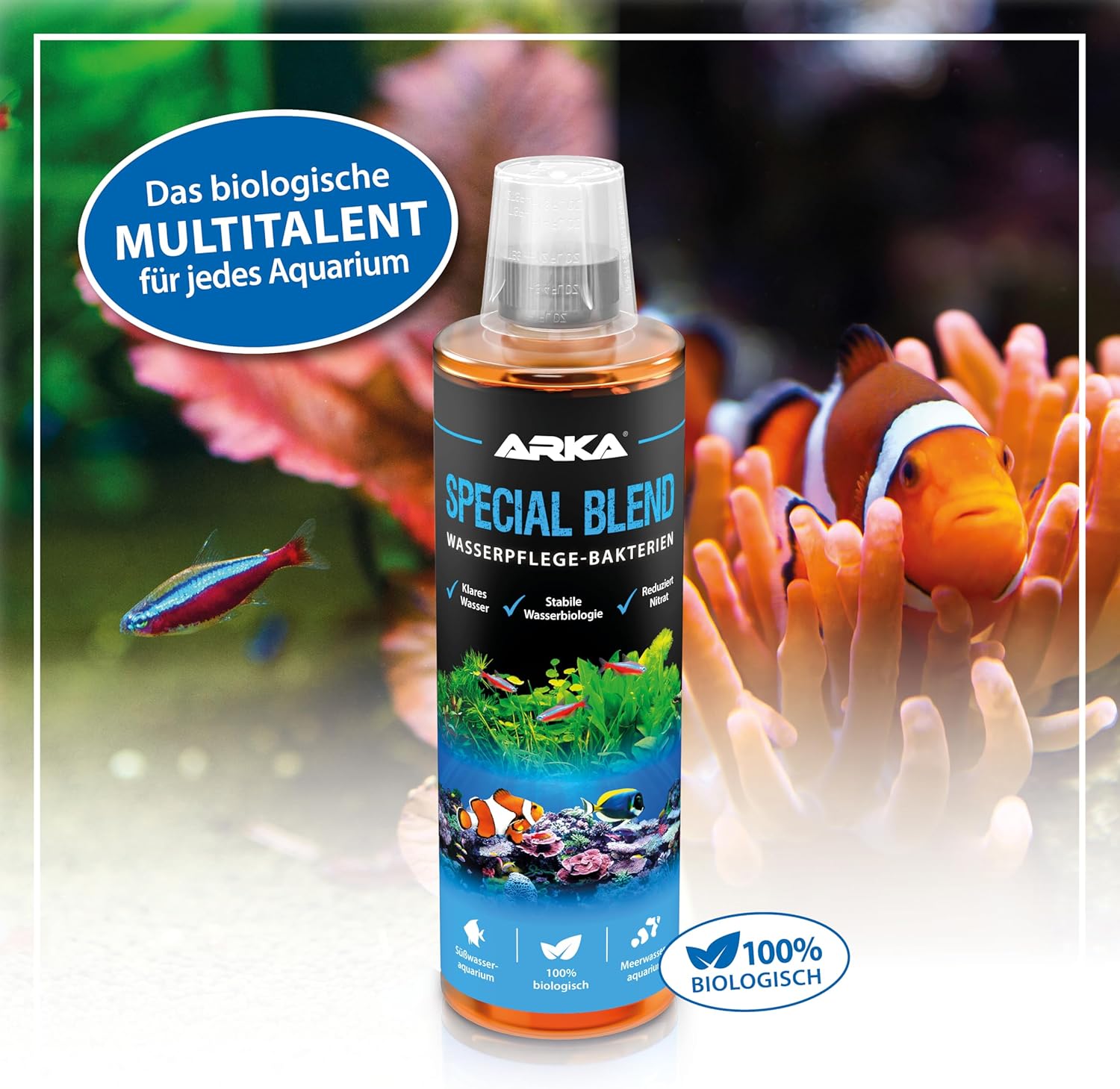Thumbnail 6 de Aquarium Bakterien ARKA 118 ml für klares Wasser