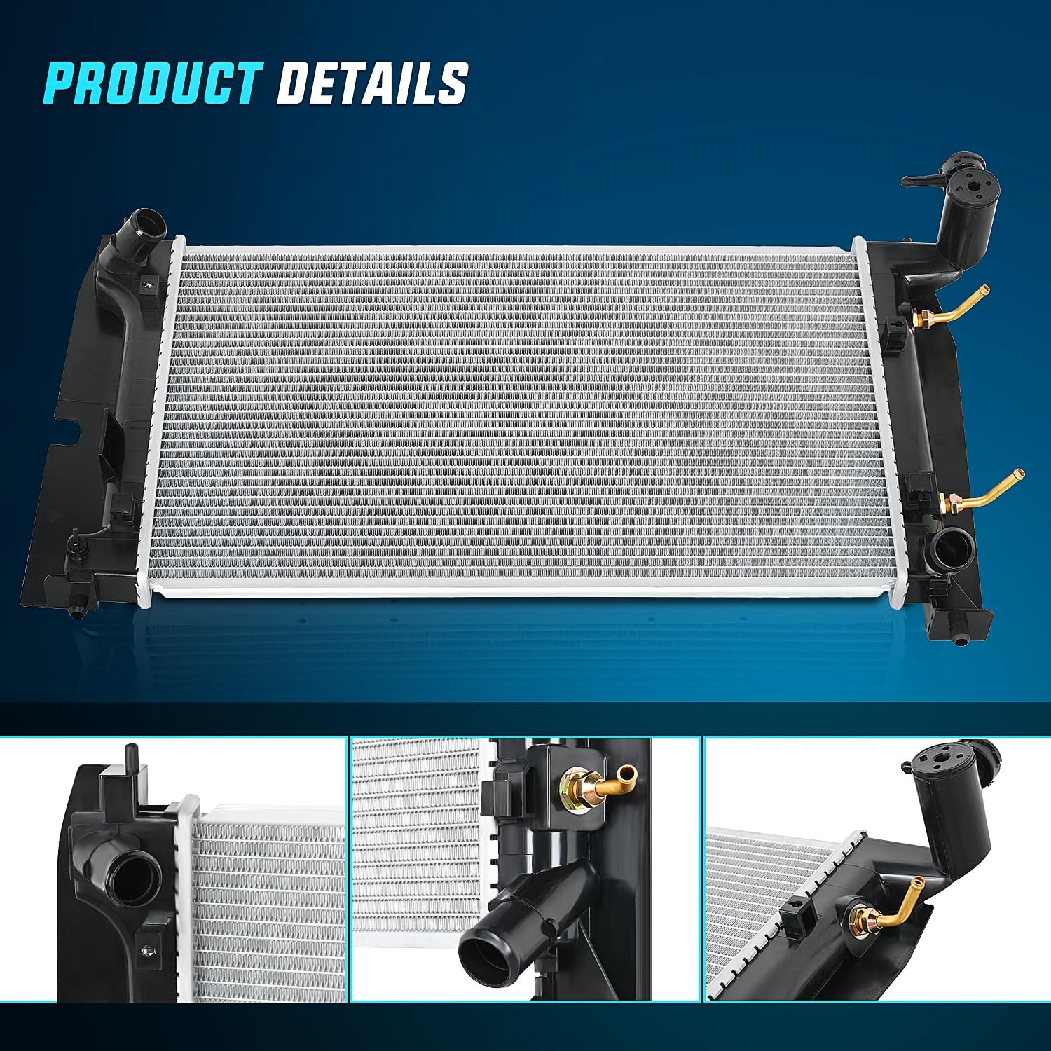 Thumbnail 2 de Nilight CU2428 Radiator for Corolla 1.8L 🚗