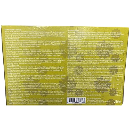 Detalle 2 de SZU SHEN PO Mochi Durian 210 g đ