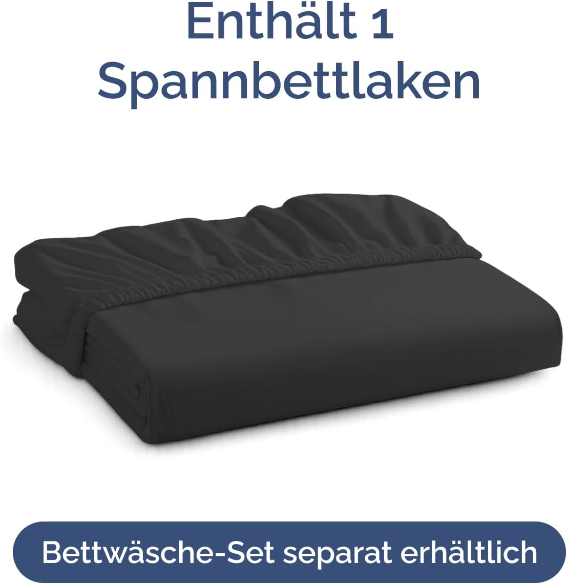Detalle 2 de Spannbettlaken 200x200cm Extra Tiefes Spannbetttuch