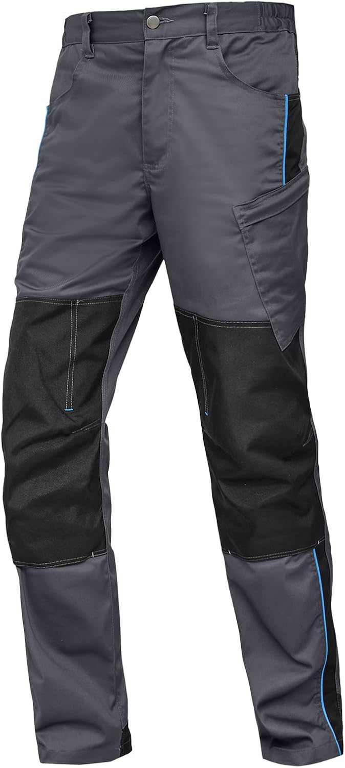 Thumbnail 6 de WORK IDEA Pantaloni da Lavoro da Uomo in Stretch con Numerose Tasche e Tasche per Attrezzi