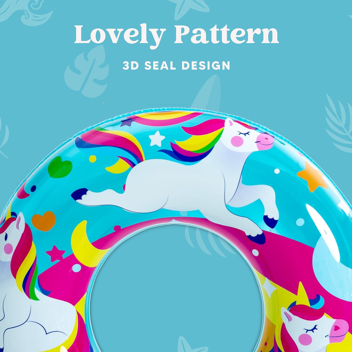 Thumbnail 1 de JOYIN 3 Pack Pool Floats (32-inch) Kids Pool Tube Ring Floats