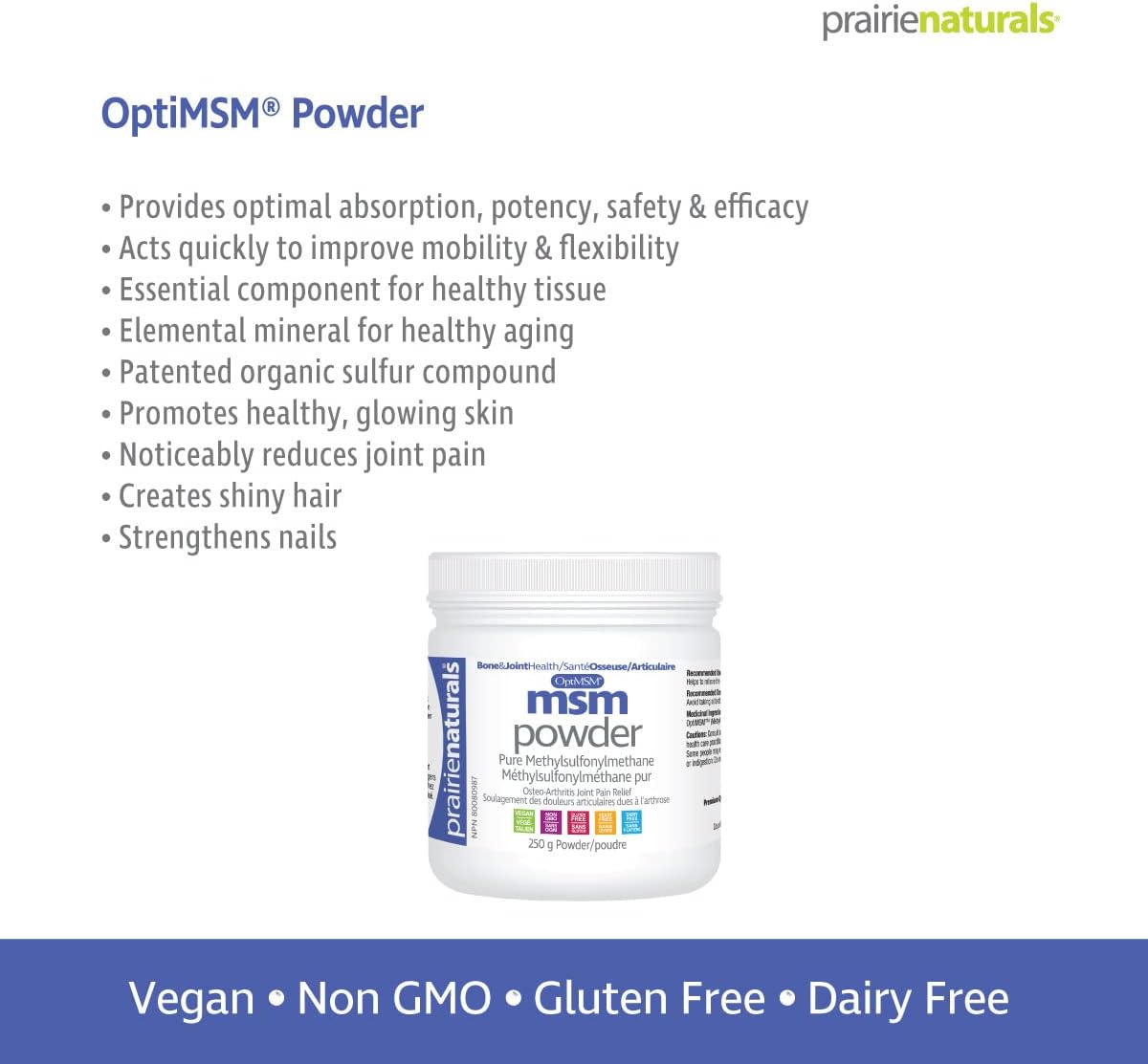 Thumbnail 3 de Prairie Naturals Optimsm powder 250 g