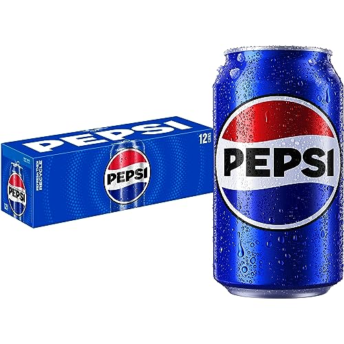 Detalle de Pepsi Cola Soda 12 Fl Oz Cans (Pack of 12)
