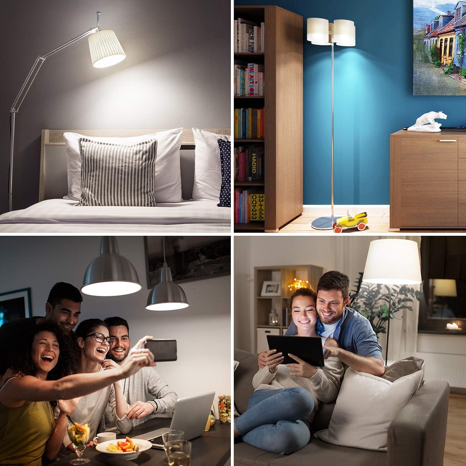 Detalle 2 de Lepro 13W E27 LED Glühbirne kaltweiß (6500K) – 1521 lm, 180° Abstrahlwinkel, 6er-Pack