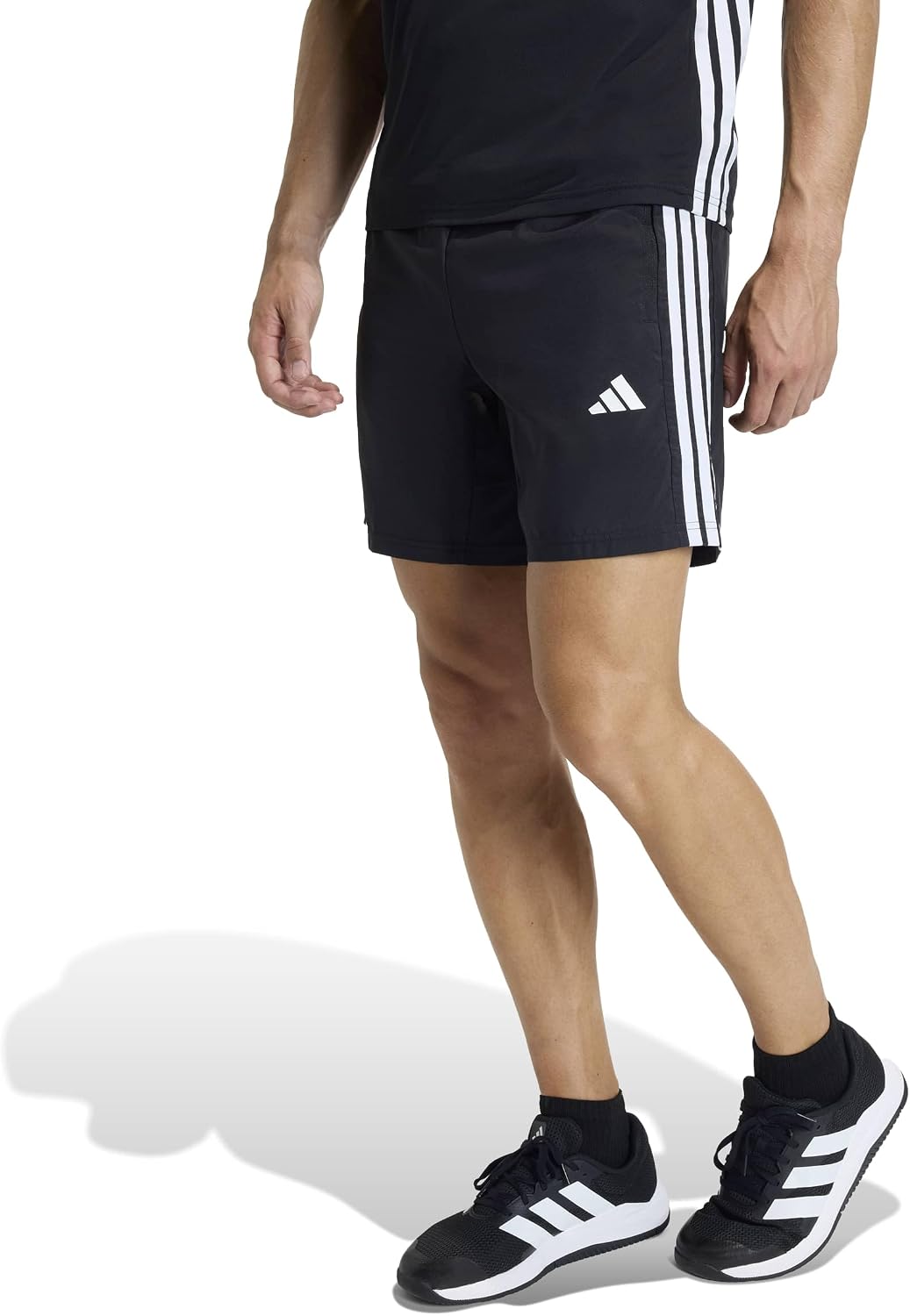 Detalle de Adidas Workout Essentials Base 3 Stripes Woven Short