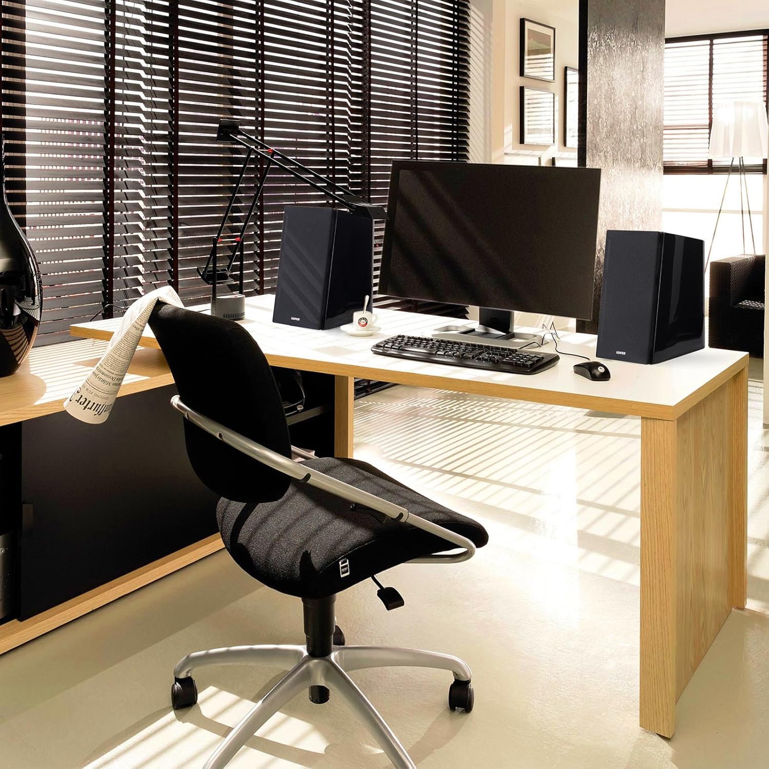 Thumbnail 6 de Edifier Studio R2000DB Bluetooth-Lautsprechersystem mit optischem Eingang, 120 Watt und Infrarot-Fernbedienung (schwarz)