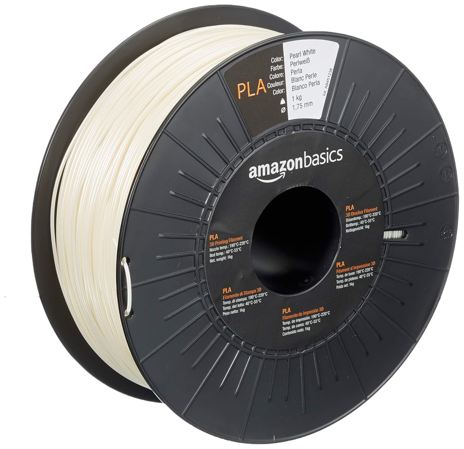 Thumbnail 6 de Amazon Basics PLA-Filament 1,75 mm Knallgrün, 1 kg – kompatibel mit gängigen 3D-Druckern