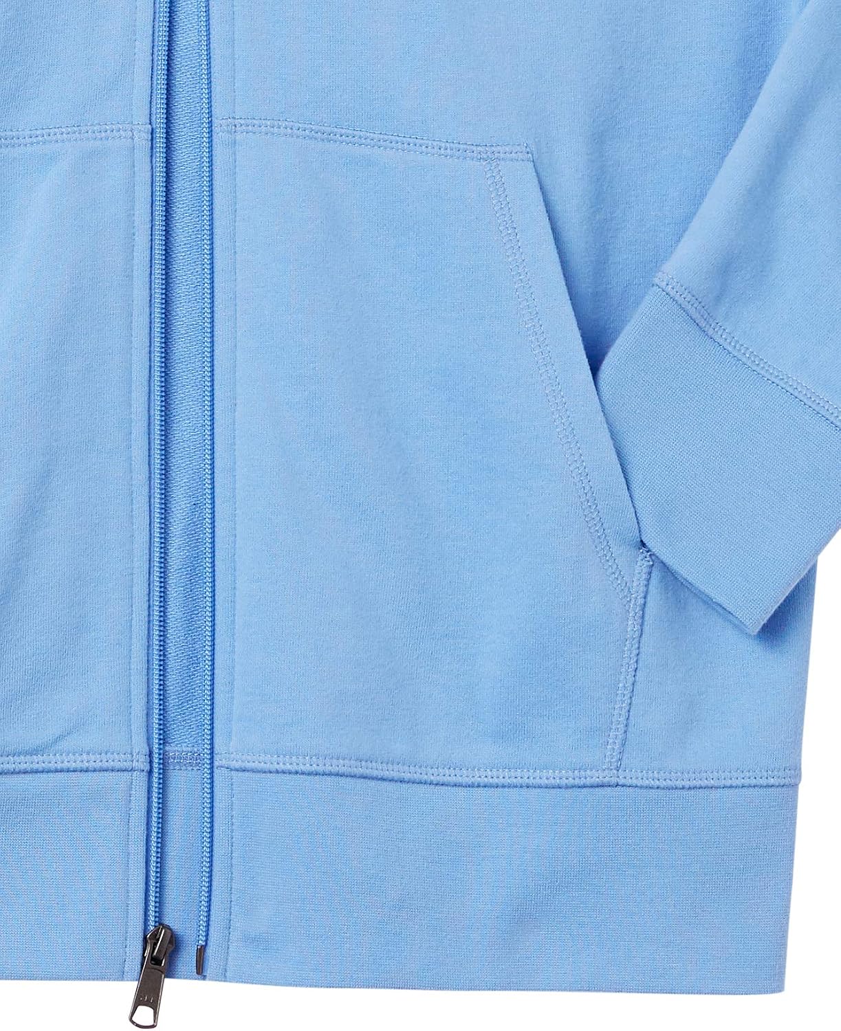 Detalle de Amazon Essentials Men’s Lightweight French Terry Full-Zip Hoodie (Regular Fit)