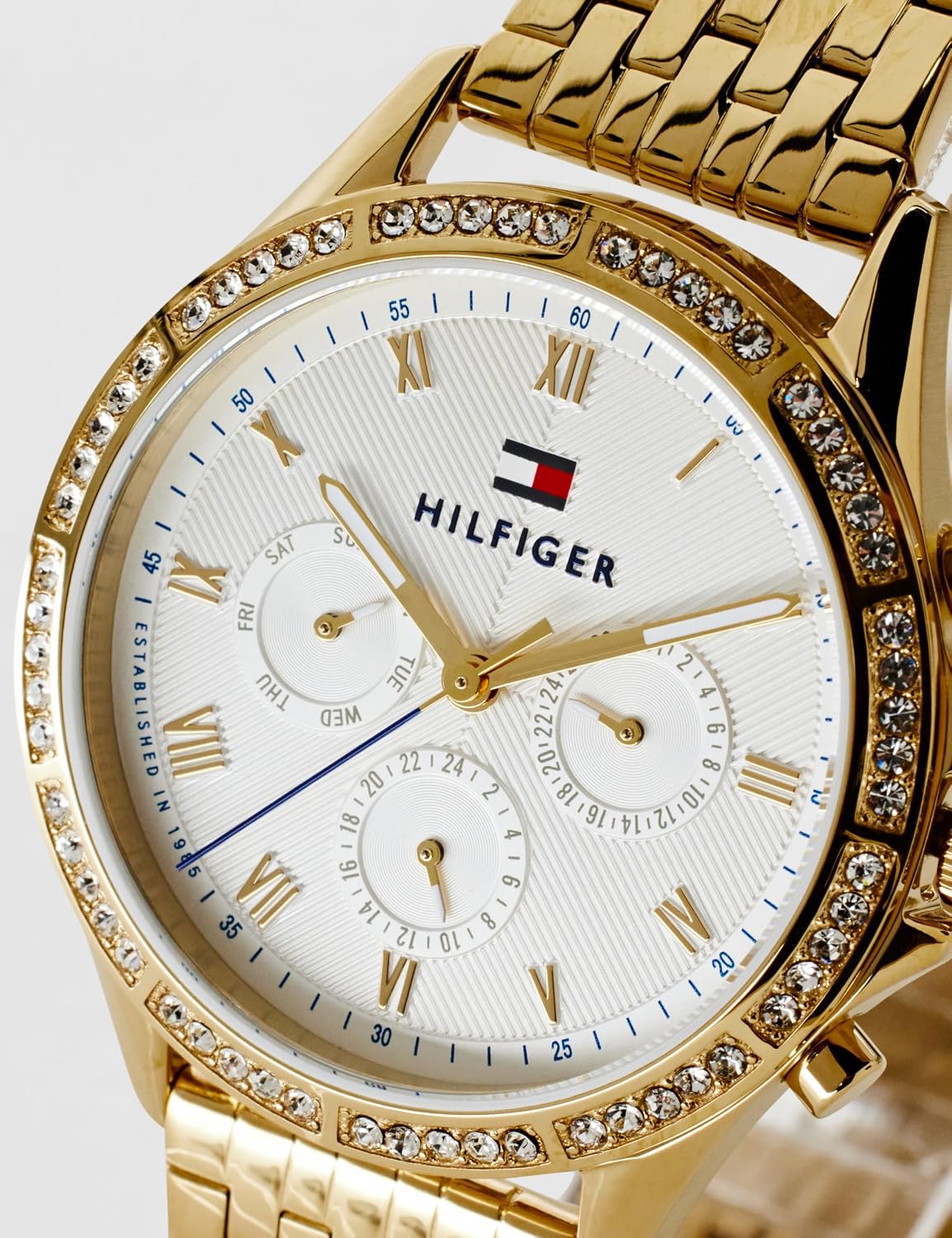 Thumbnail 6 de Tommy Hilfiger Multi Zifferblatt Quarz-Uhr für Damen mit Edelstahlarmband (40 mm)