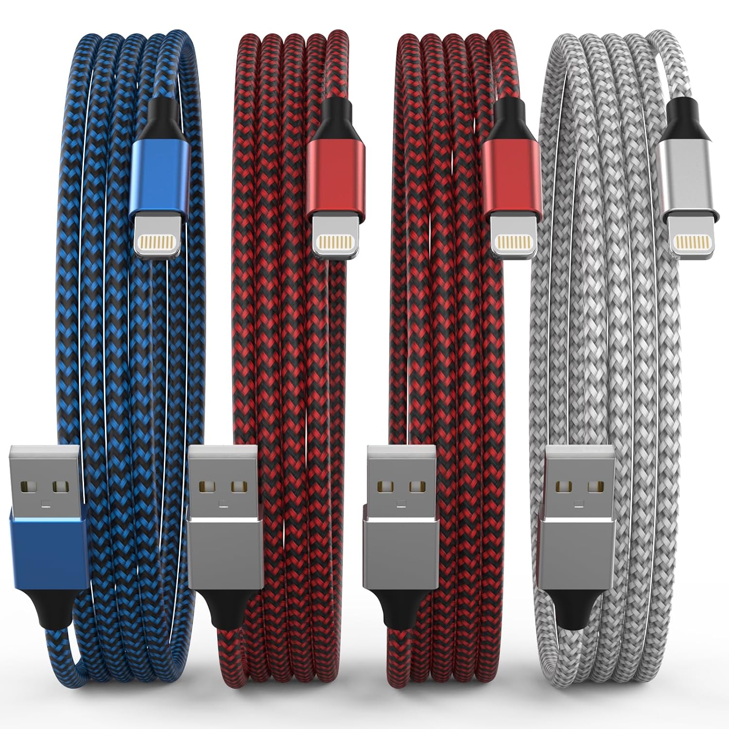Detalle de Apple iPhone Lightning Cable 1.8m, 4-pack