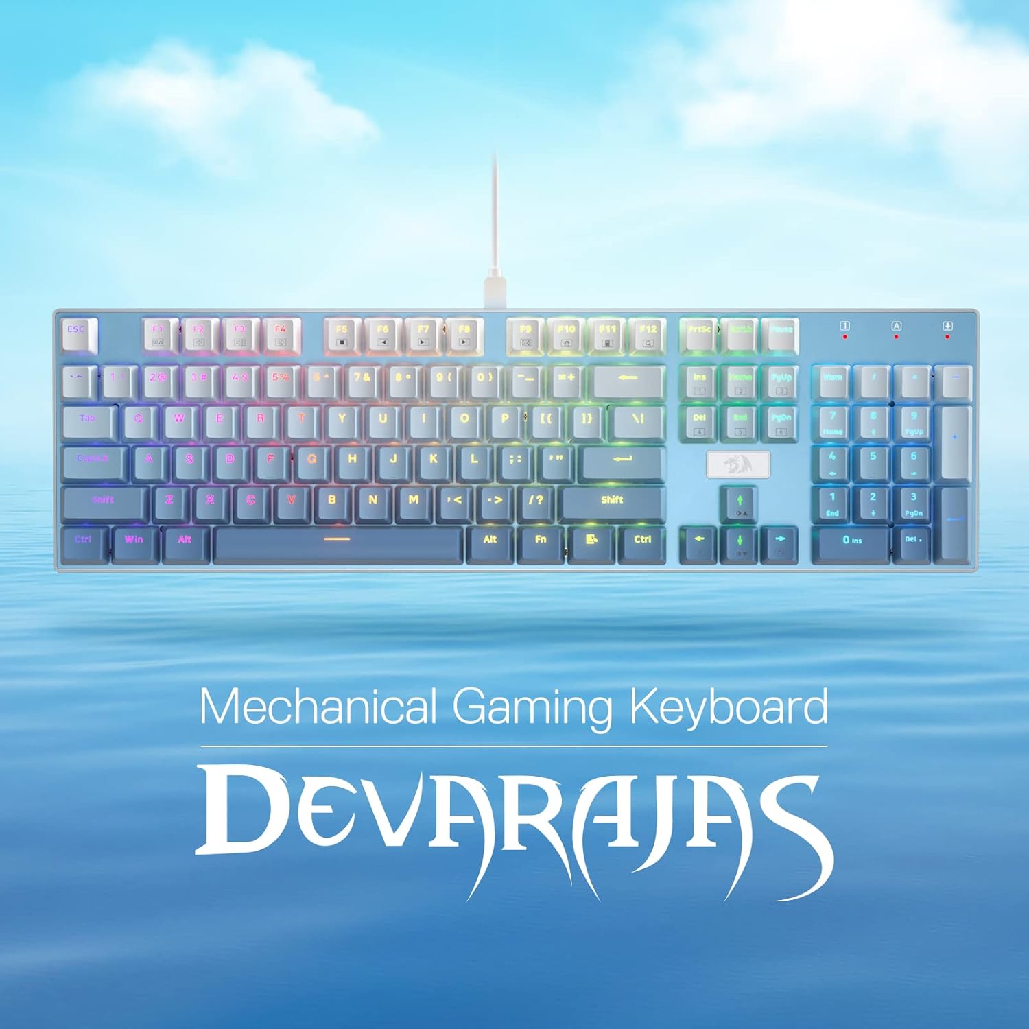 Thumbnail 2 de Redragon K556 SE RGB mechanische Tastatur