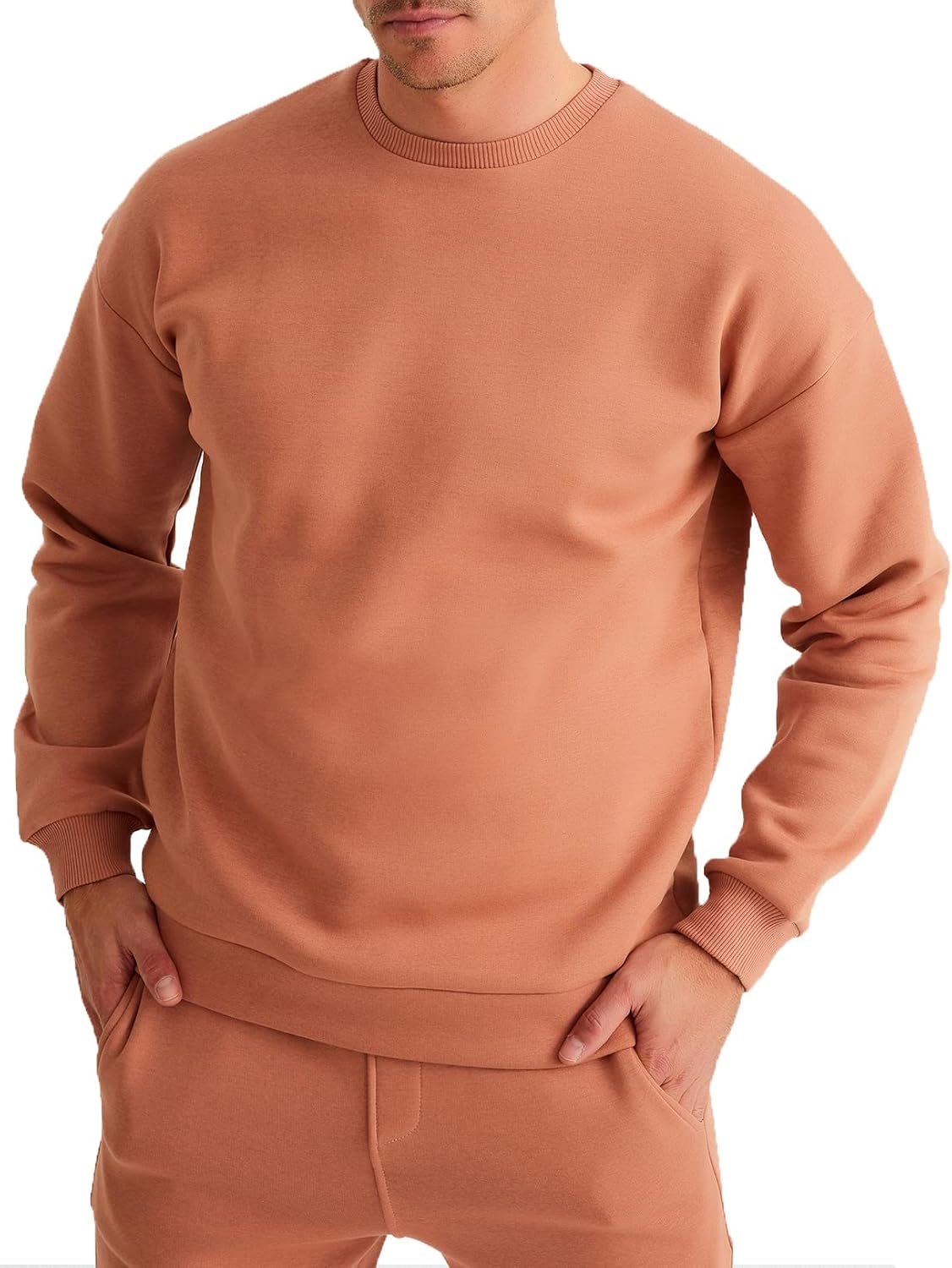 Detalle de Leif Nelson Pantalon de jogging oversized en coton noir pour homme