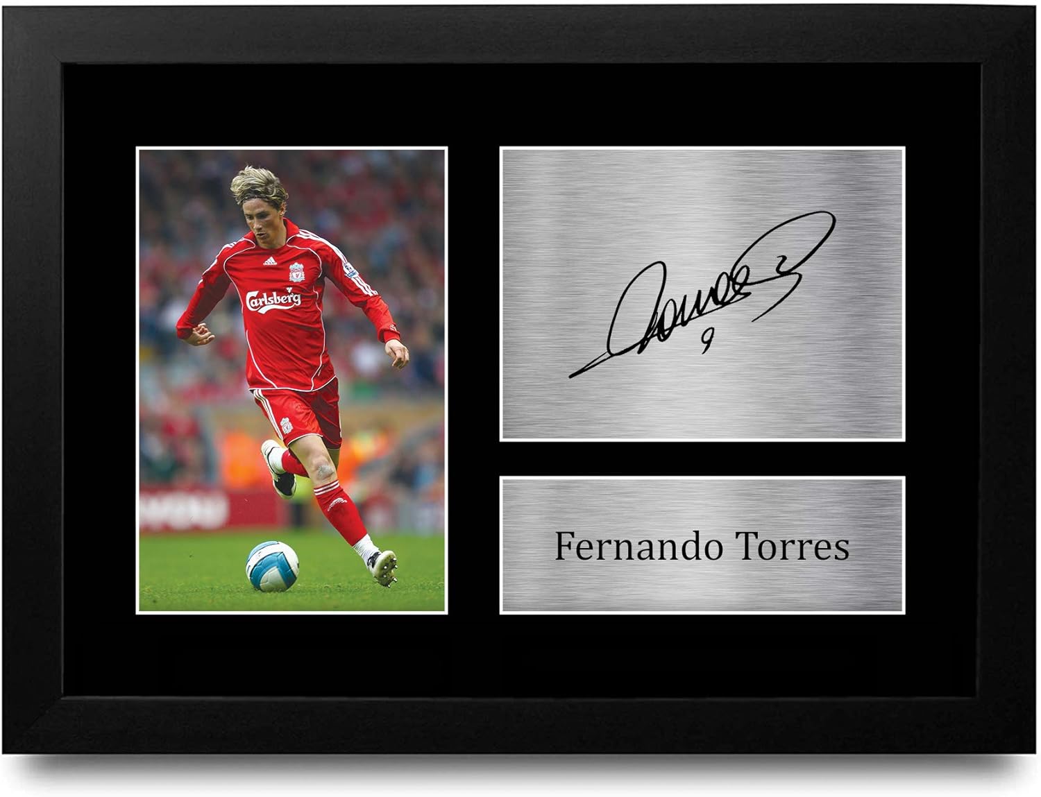 Thumbnail 4 de HWC Trading Fernando Torres Liverpool A4 portrait signed autograph picture gift
