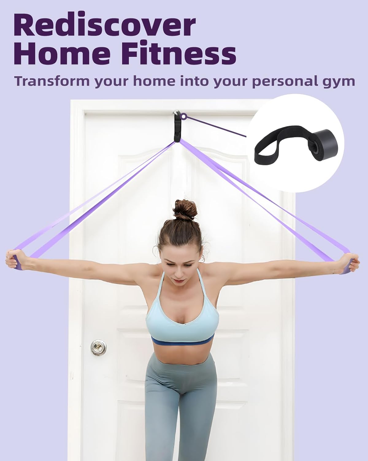 Thumbnail 5 de Fitense Resistance Bands Set 4 Widerstandsstufen