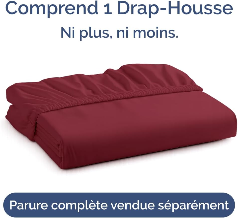 Detalle 2 de Drap Housse 120x200 Bonnet 30 cm