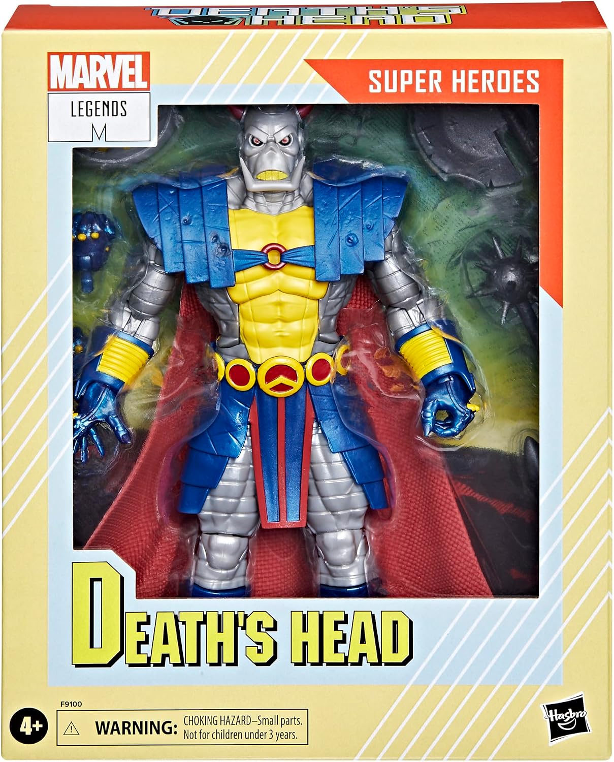Detalle de Marvel レジェンドシリーズ デスヘッド デラックス6インチ アクションフィギュア 可動関節・アクセサリー6点
