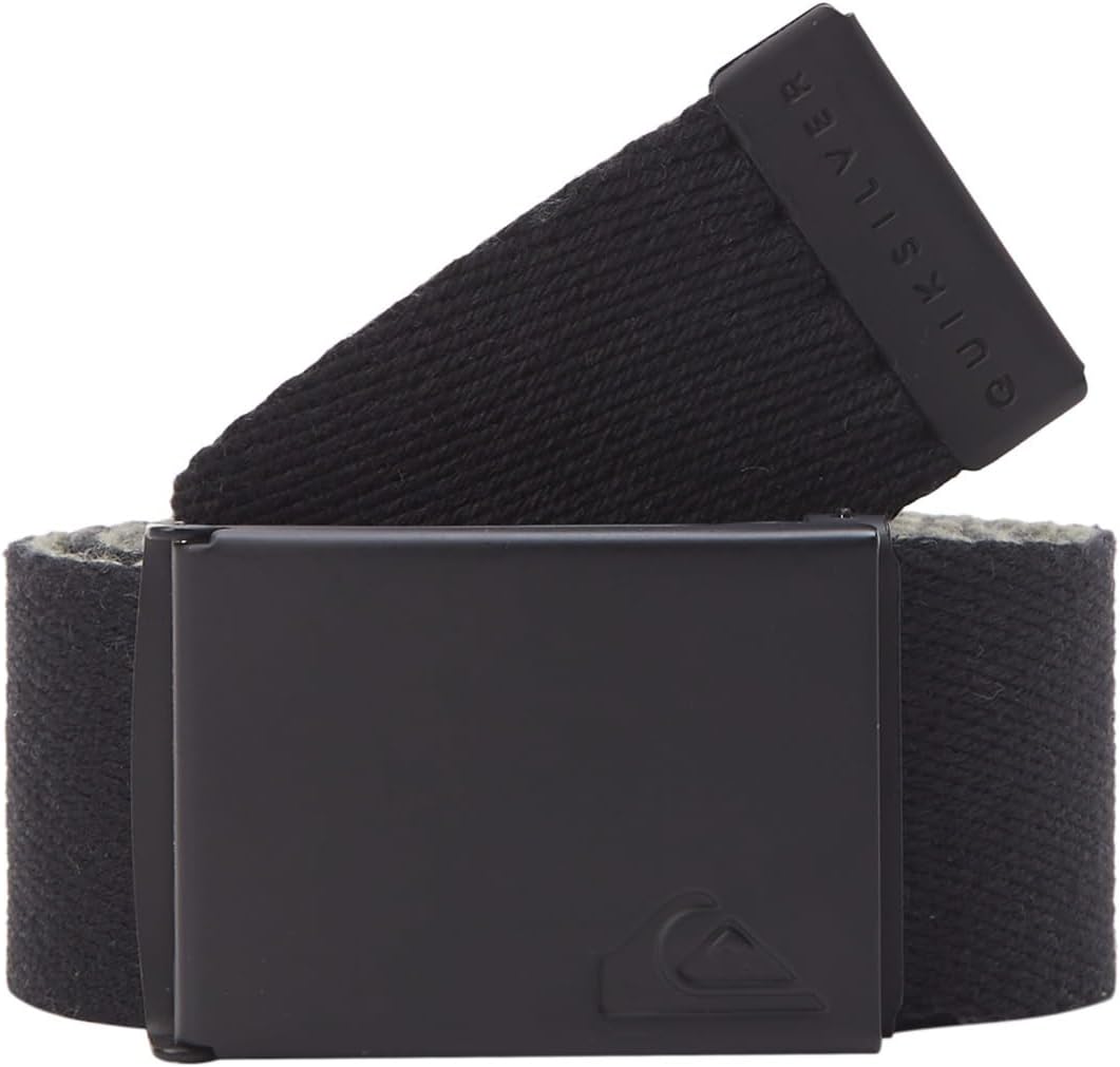 Quiksilver The Jam Ceinture pour Homme – Ajustable et reversible avec décapsuleur