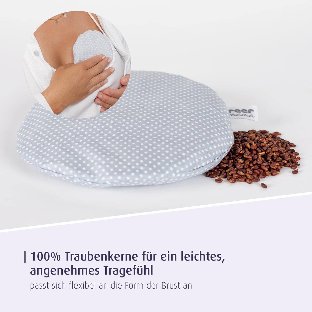 Thumbnail 4 de Reer Mama Stillhilfe Traubenkernkissen