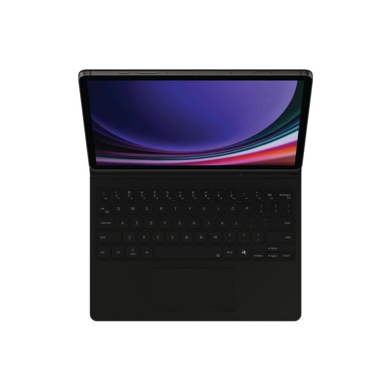 Thumbnail 3 de Teclado para tablet Samsung EF-DX725 QWERTZ con touchpad (cubierta) en negro