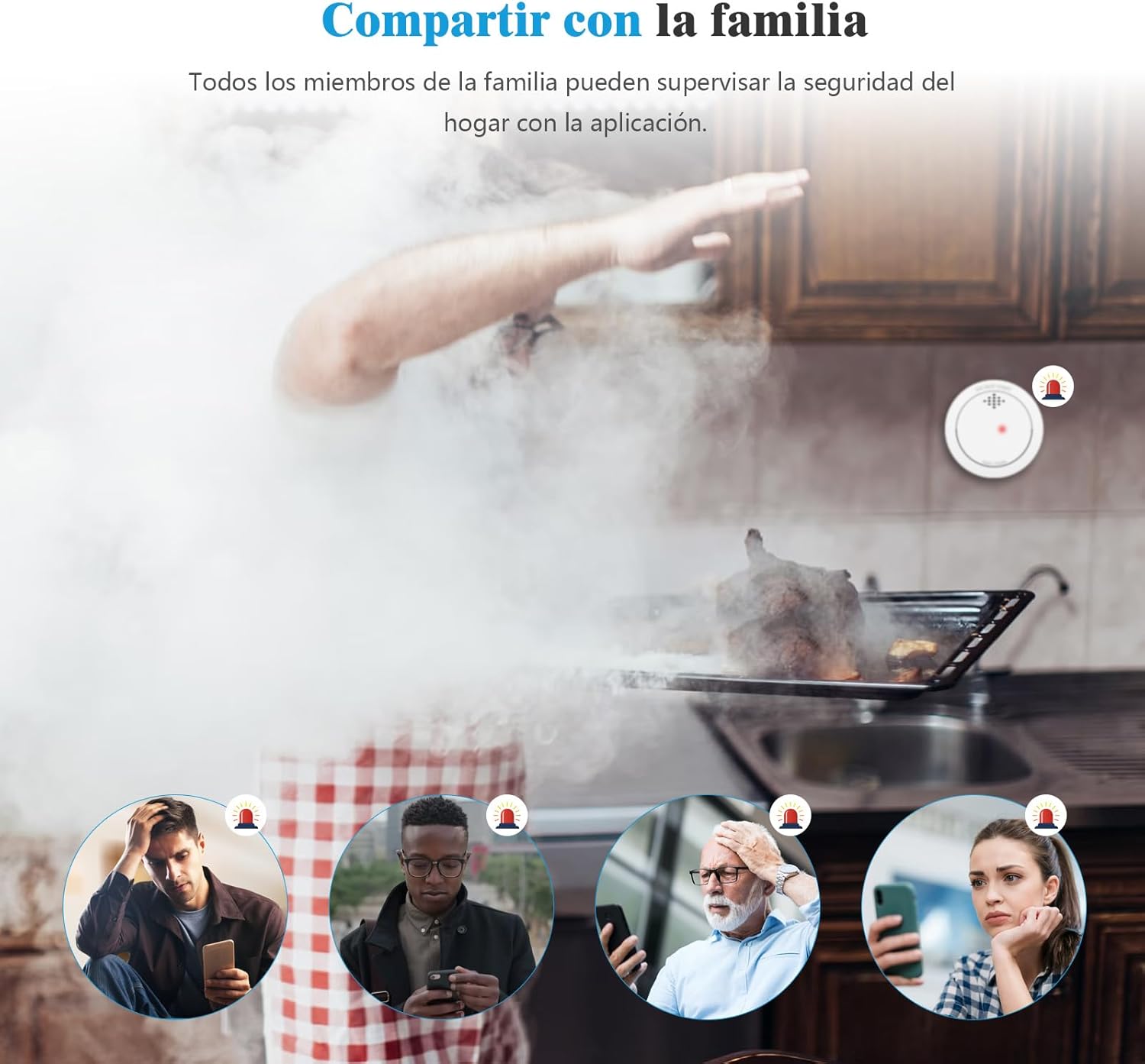 Thumbnail 4 de Detector de Humo con estación Base 10 años