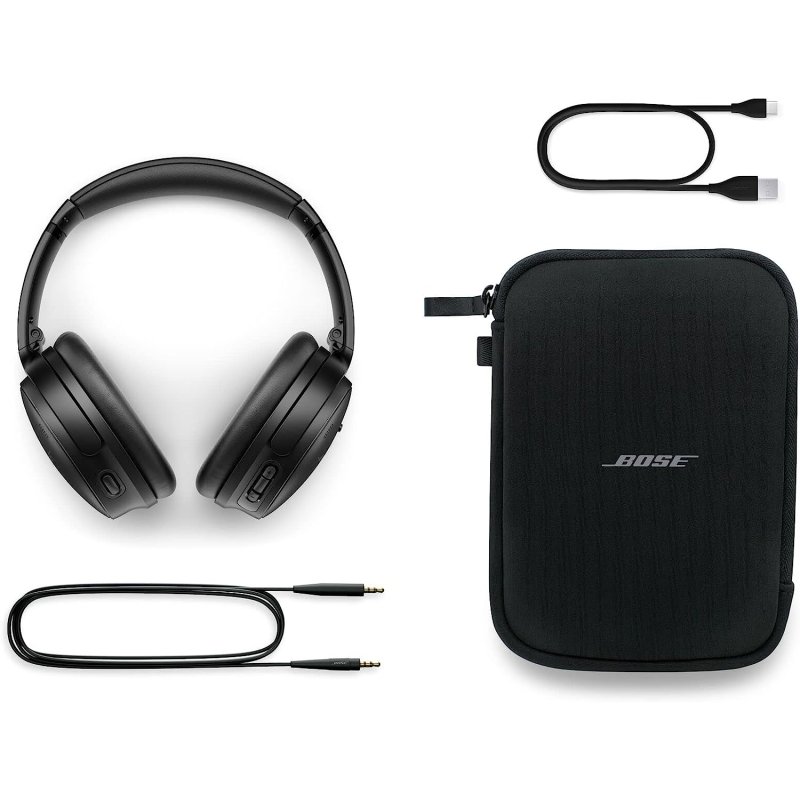 Detalle de Bose QuietComfort SE: Auriculares inalámbricos con cancelación de ruido en negro
