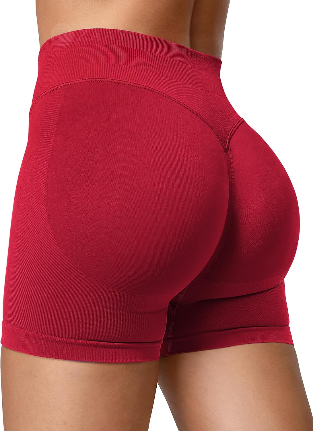 Detalle de ZAAYO Damen Sport Shorts Hidden Scrunch 4,5"