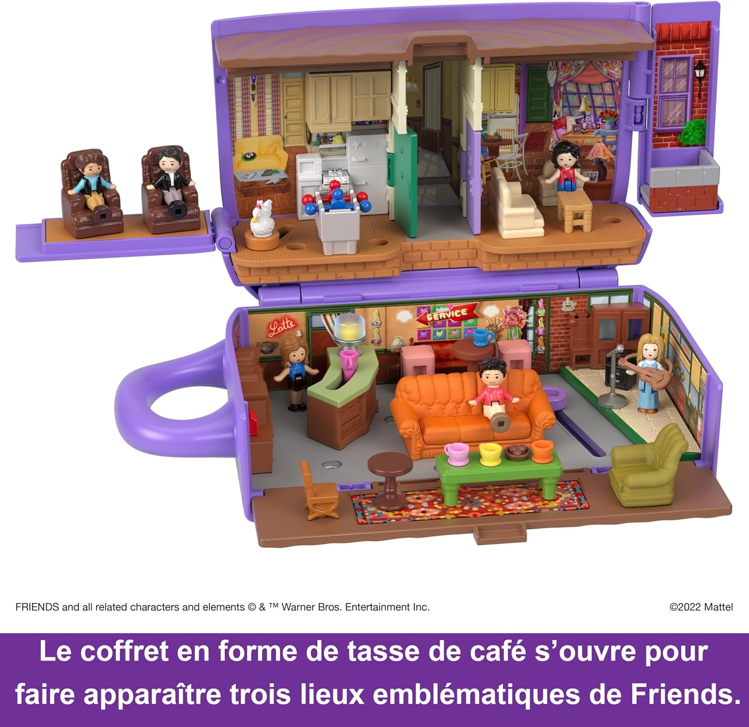 Detalle de Polly Pocket HKV74 Coffret Friends 6 poupées