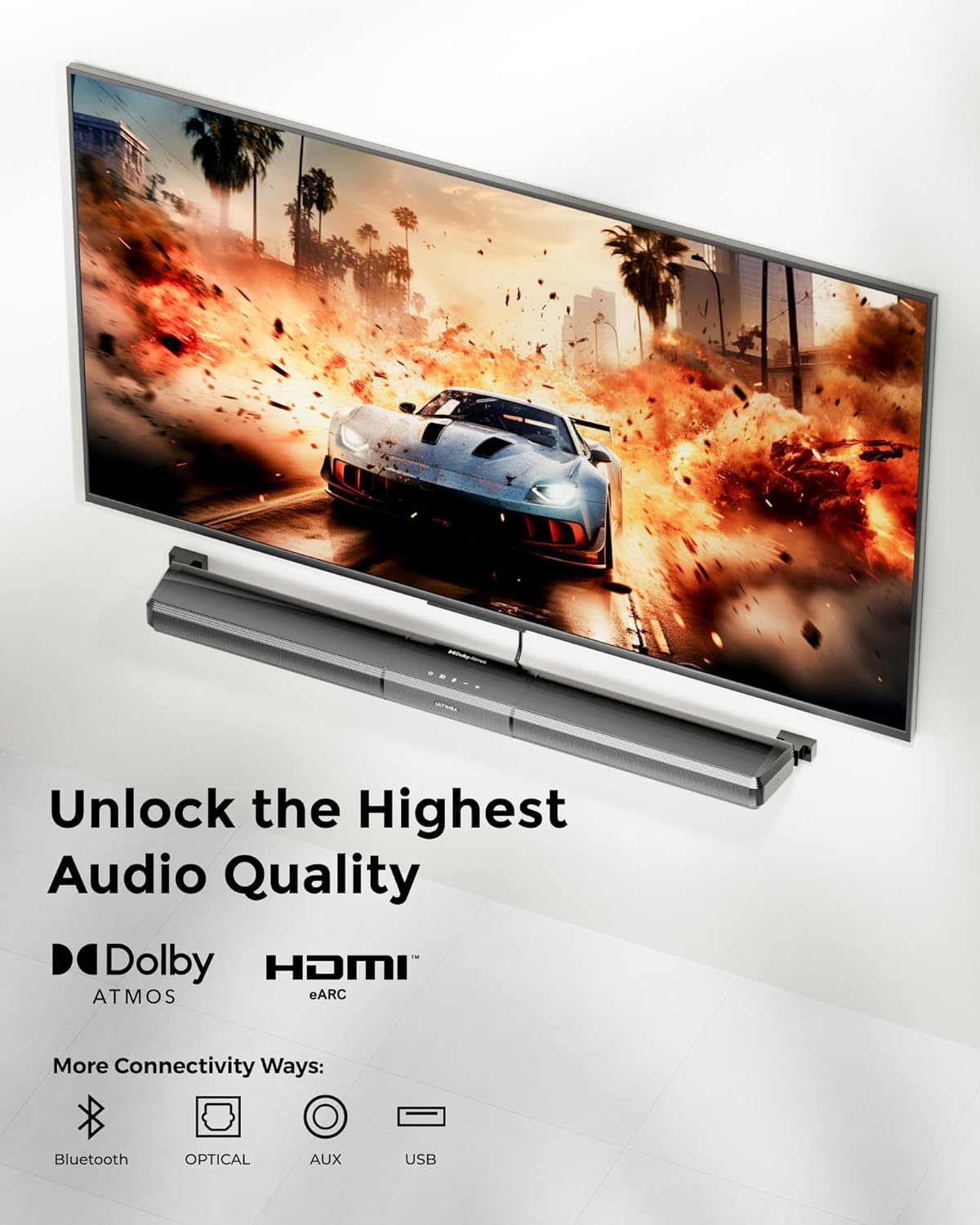 Thumbnail 4 de Apollo S80 320W 5.1ch Dolby Atmos Soundbar