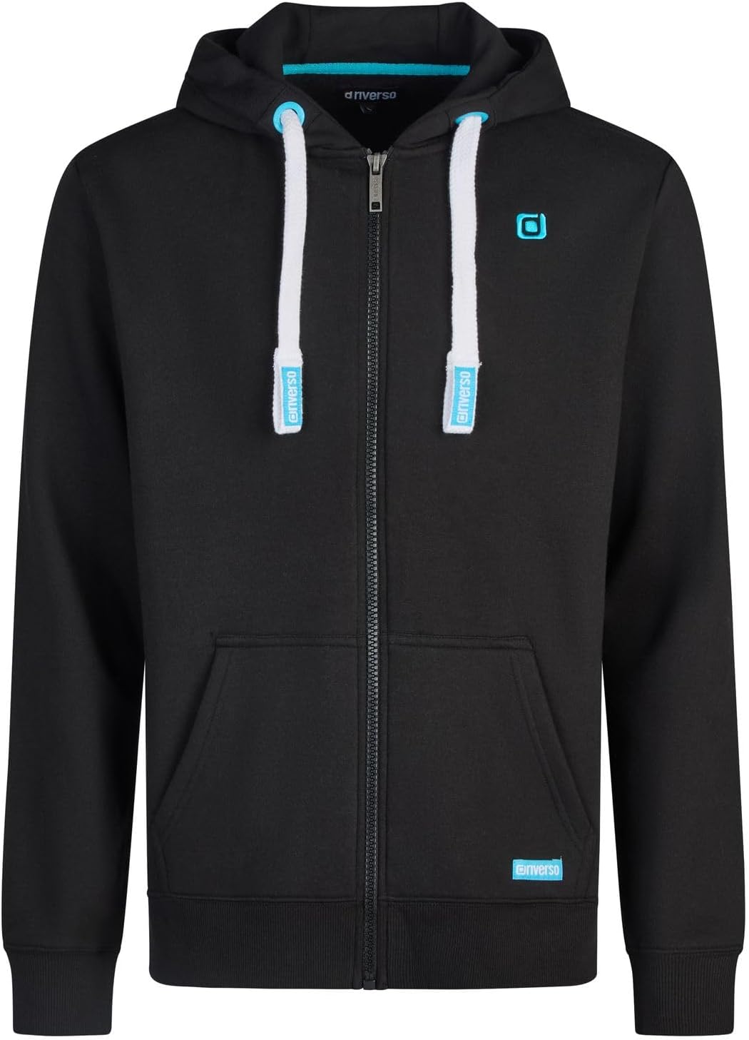 Detalle 1 de riverso Sweatjacke Herren mit Kapuze Regular Fit