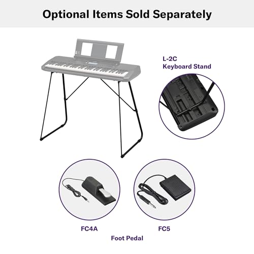 Thumbnail 9 de Yamaha PSR-E383: Tastiera portatile per principianti con 61 tasti e lezioni Yamaha incluse