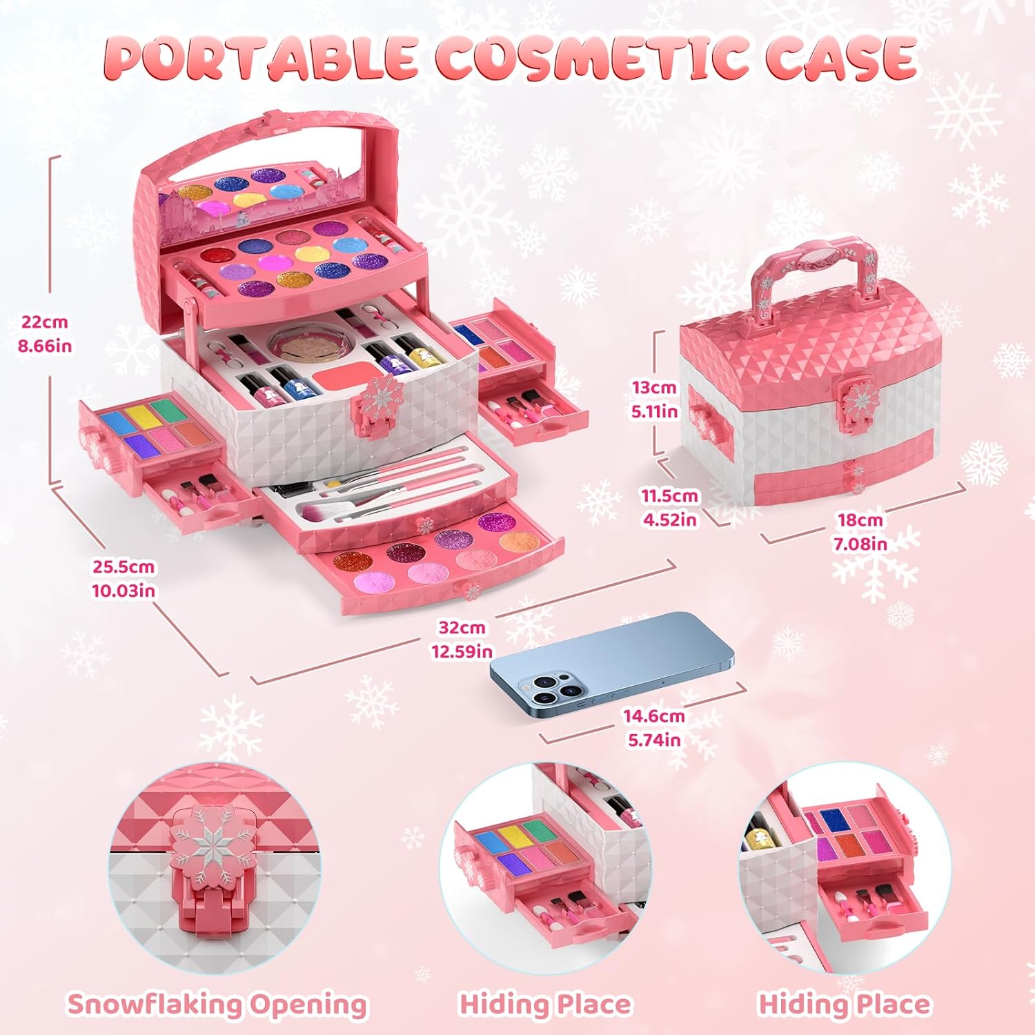 Thumbnail 5 de PERRYHOME Kids Makeup Set 56 pcs 💄