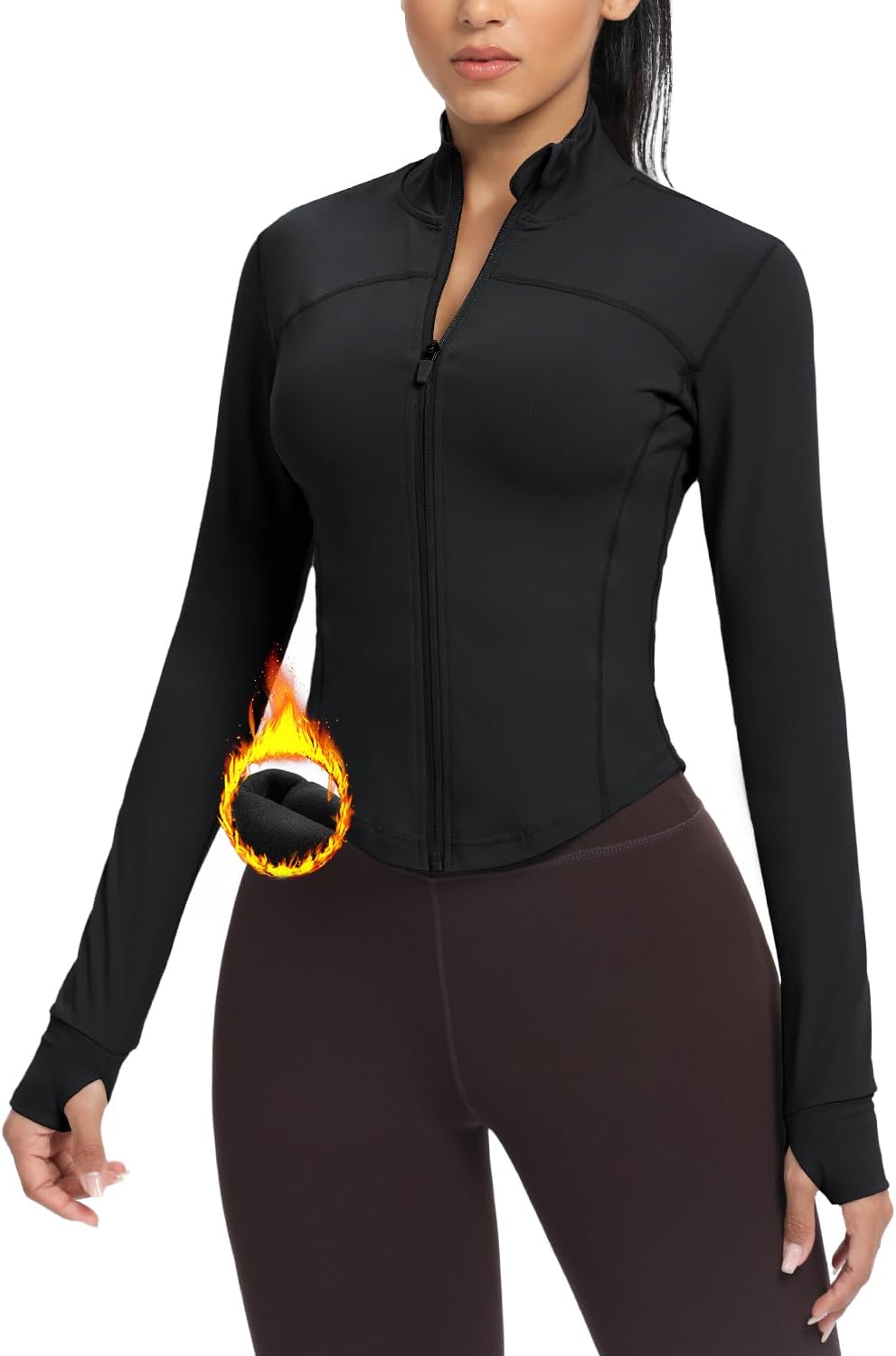 Detalle de AVGO Cropped Running Jacket 87% Nylon
