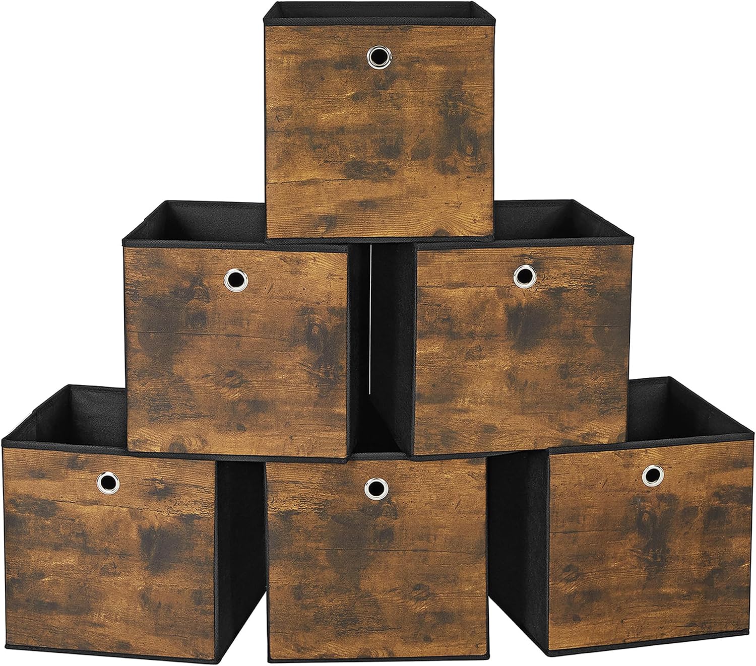 Detalle de SONGMICS RFB102B01 caja almacenaje 30x30x30 cm
