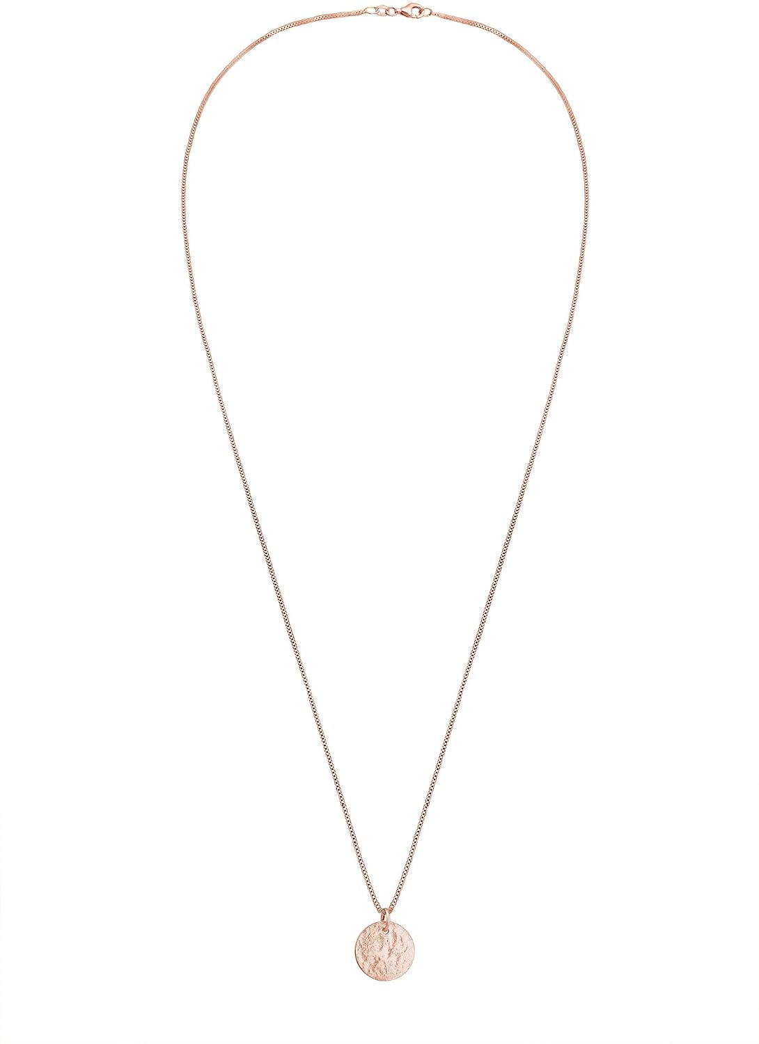 Detalle de Elli Halskette 45 cm Damenkette Rosé vergoldet