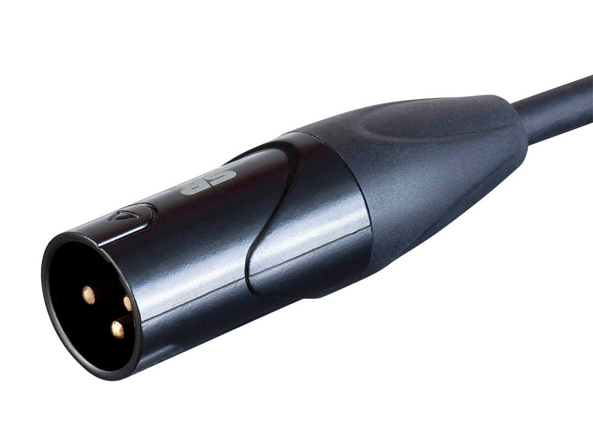 Detalle de Monoprice On Tour XLR Male to RCA Male Cable (1 Foot) – Stage Right Series