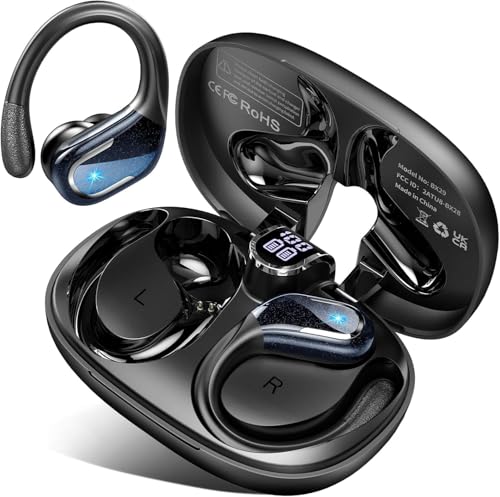 Detalle de Ltinist Cuffie Bluetooth 5.4 Sport: autonomia record e sound HI-FI per allenamenti intensi