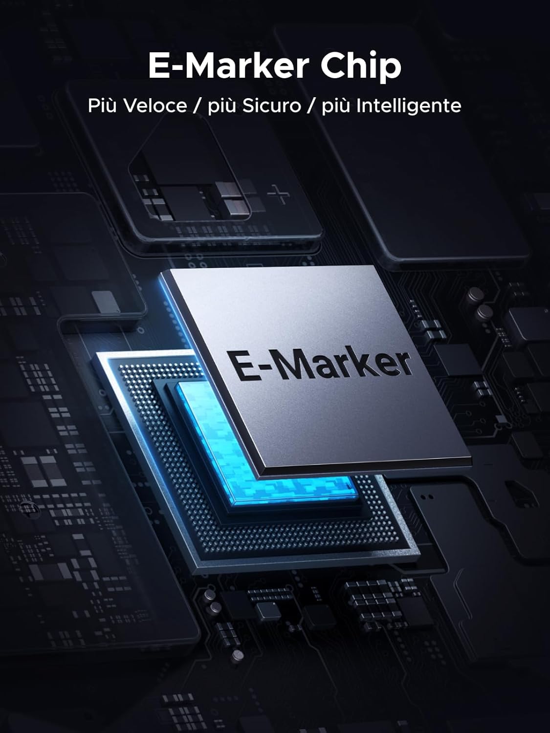 Thumbnail 4 de UGREEN Cavo USB-C PD 3.1 240W con display LED (2 m) per ricarica rapida