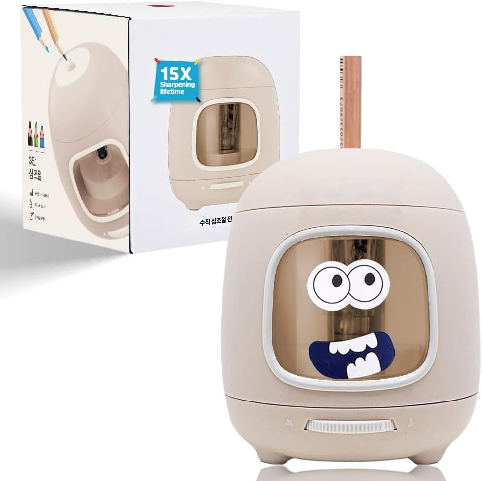 Electric Pencil Sharpener Grey