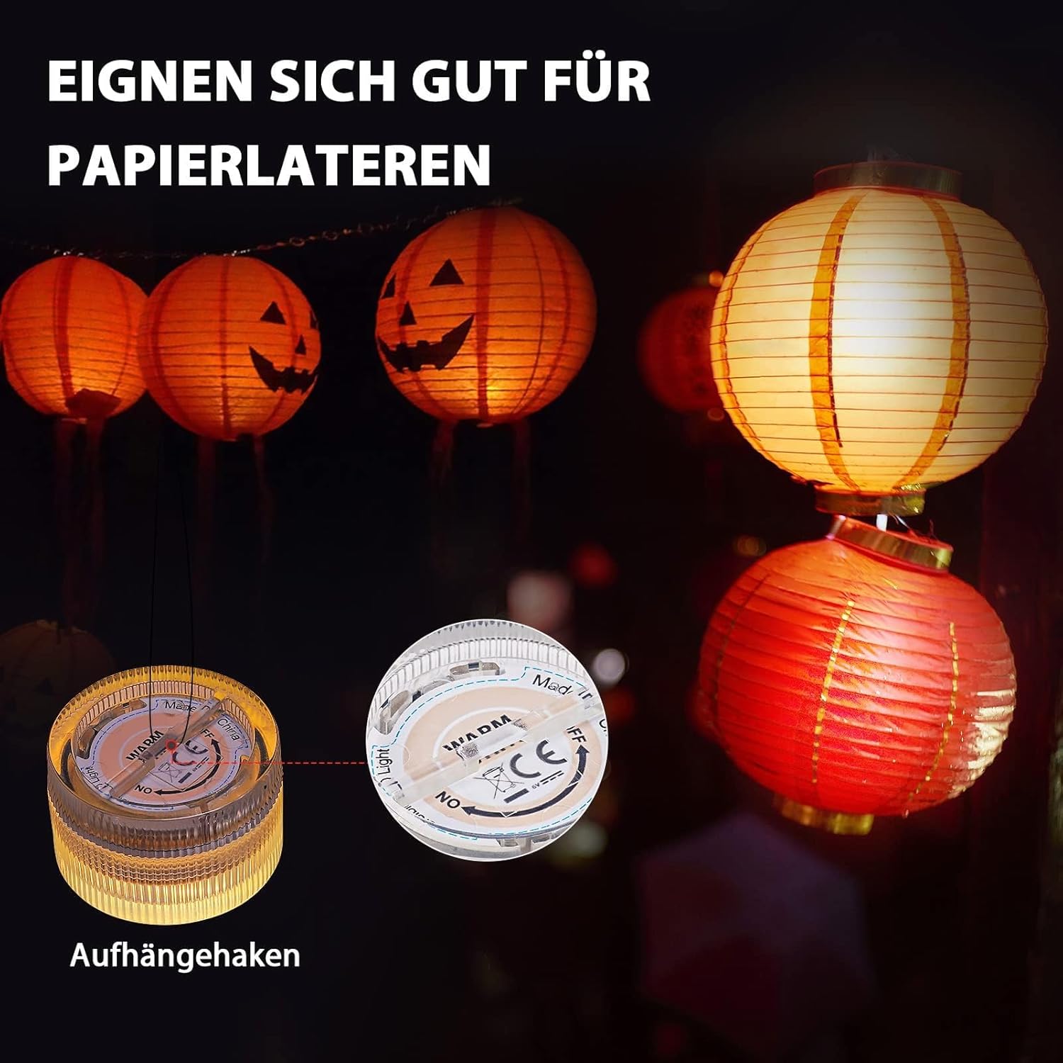Detalle 2 de LUXJET Mini Unterwasser LED Teelichter 20er-Pack