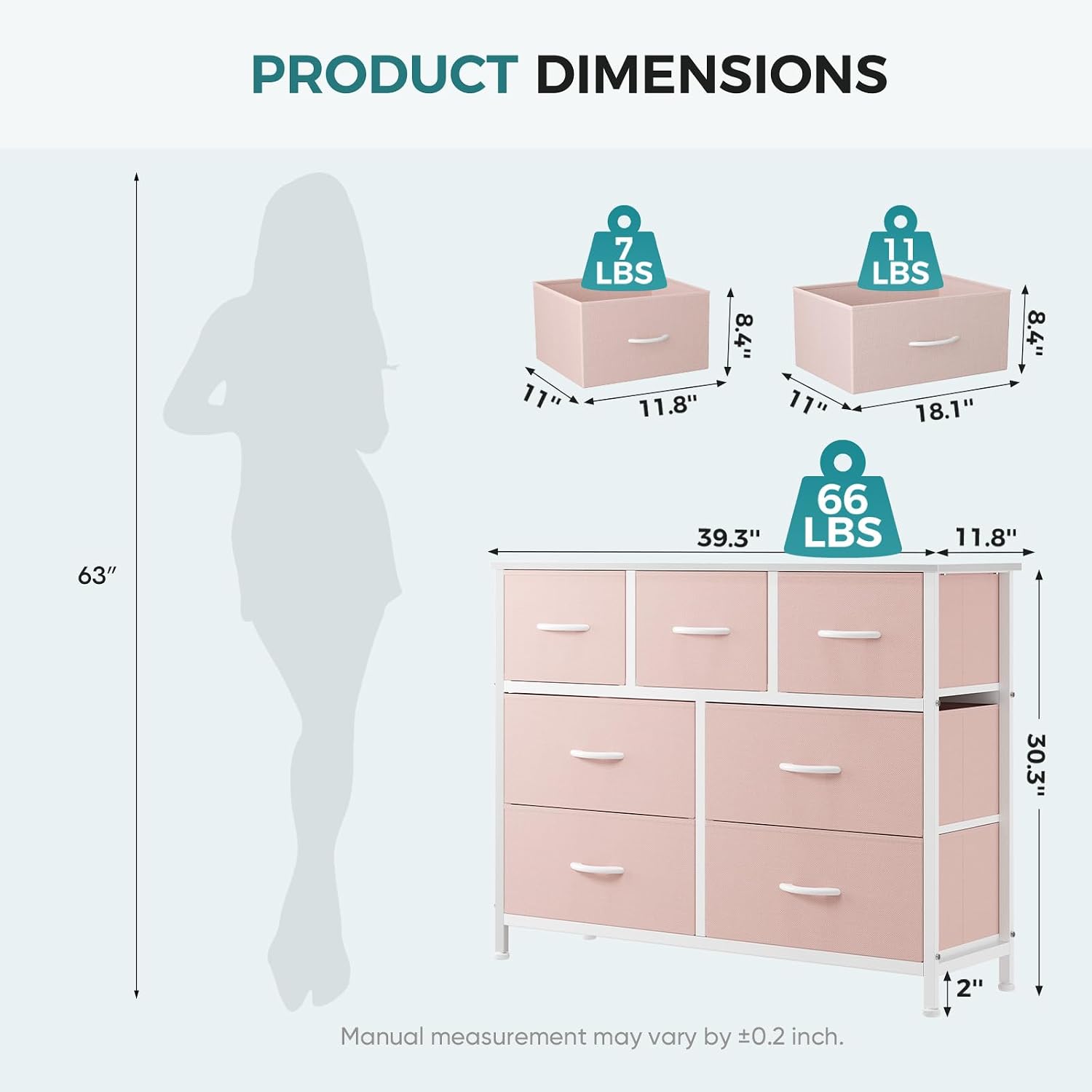 Detalle de OLIXIS Fabric Dresser with MDF Top