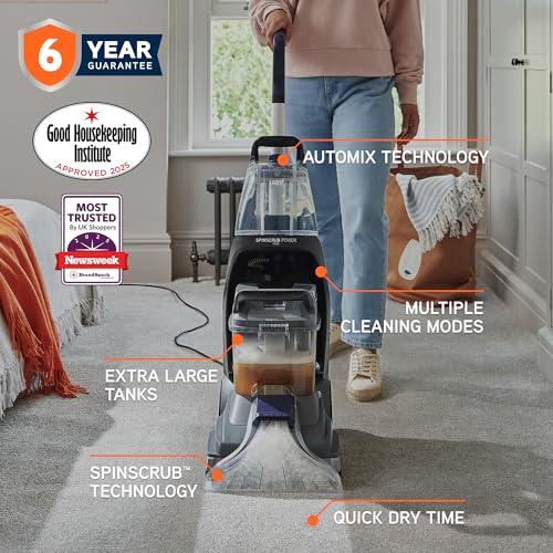 Detalle 2 de Vax SpinScrub Power Plus Upright Carpet & Upholstery Cleaner CDCW-SSXA